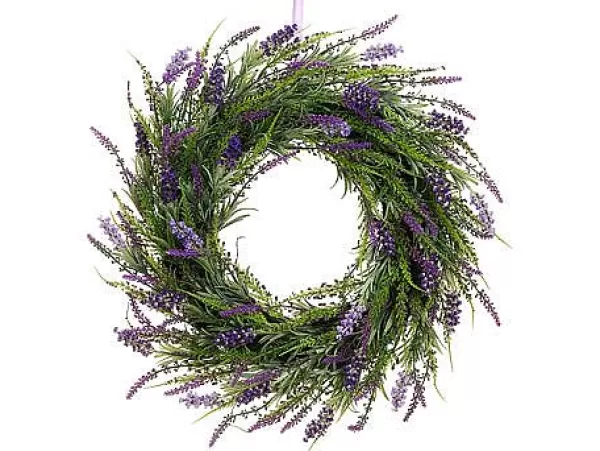 AllState 24' Lavender Twig Wreath Hot