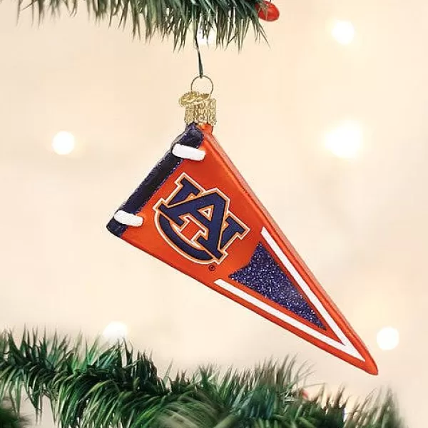 Old World Christmas Auburn Pennant Clearance