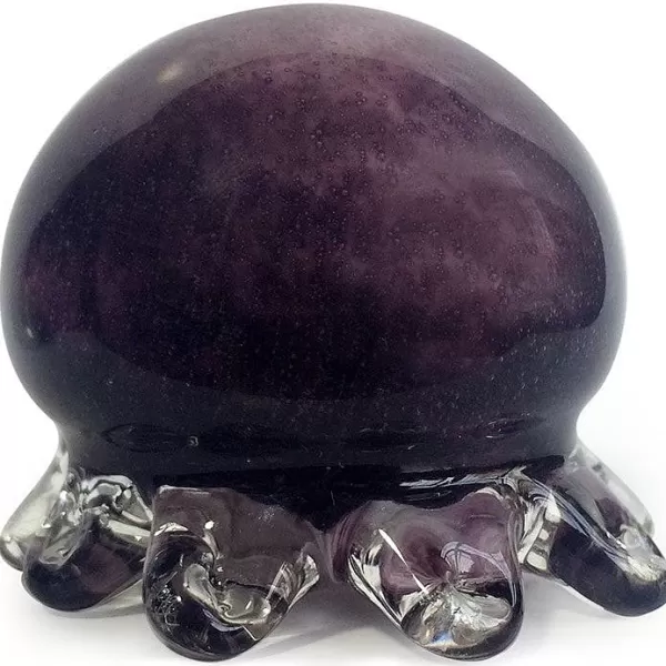 Dynasty Glass Blubber Jelly, Purple Glow Fashion