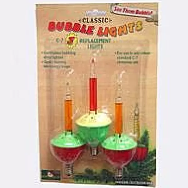 Kurt S Adler Bubble Lights - Replacement Bulbs - 3 Piece R0056/A Outlet