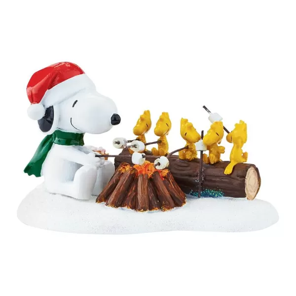 Department 56 Campfire Buddies, 4047194, Peanuts Village Best