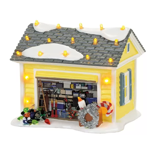 Department 56 Christmas Vacation, The Griswold Holiday Garage, Snow Village , 4056686 Sale