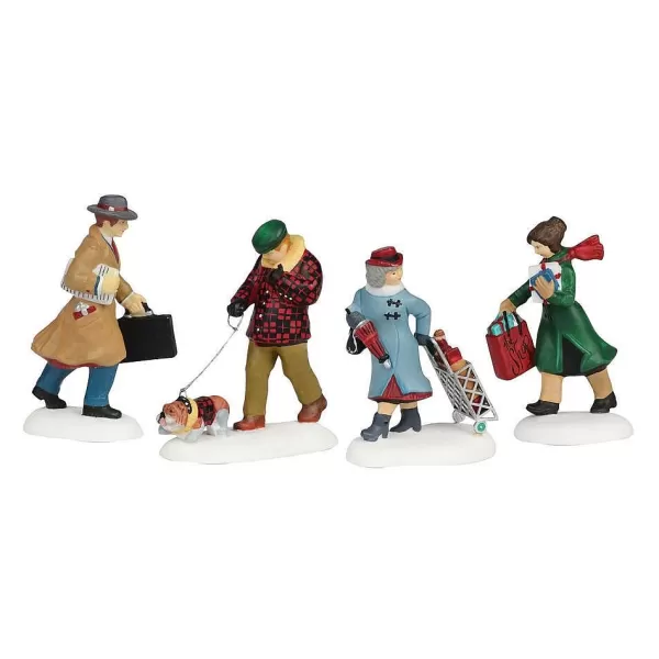 Department 56 Cic, Busy City Sidewalks, 5658955, Christmas In The City Fashion