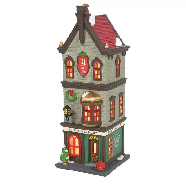 Department 56 Cic, Holly'S Card & Gift, 6009750, Christmas/City Shop