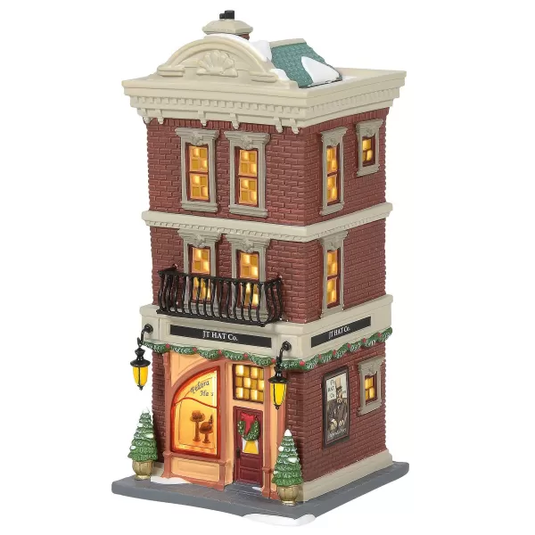 Department 56 Cic, Jt Hat Co., 6005381, Christmas In The City Clearance