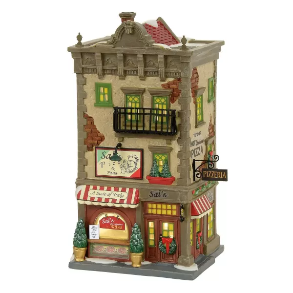 Department 56 Cic, Sal'S Pizza & Pasta, 4056623, Christmas In The City Online