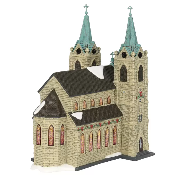 Department 56 Cic, St. Thomas Cathedral, 6003054, Christmas In The City Hot