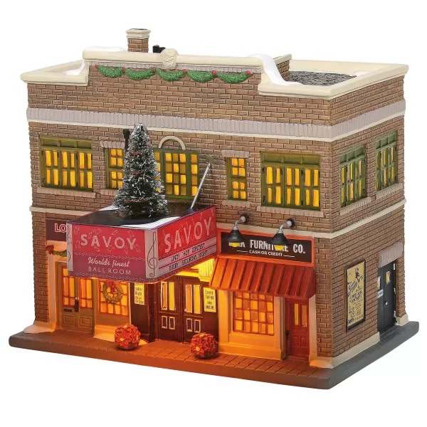 Department 56 Cic, The Savoy Ballroom, 6005383, Christmas In The City Shop