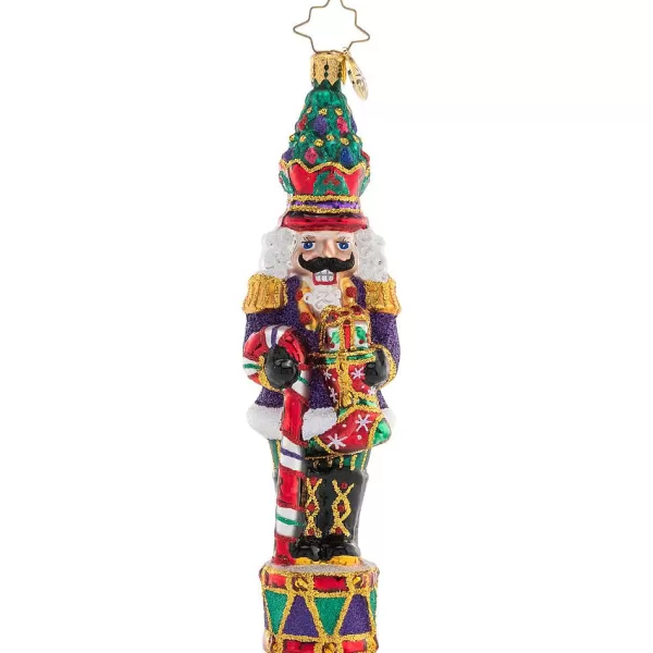 Christopher Radko Cr, Christmas Commander Nutcracker, 1021445, Radko Sale