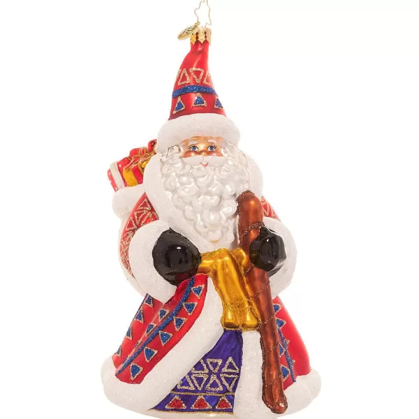 Christopher Radko Cr, Christmas Tradition Santa, 1021125, Radko Fashion