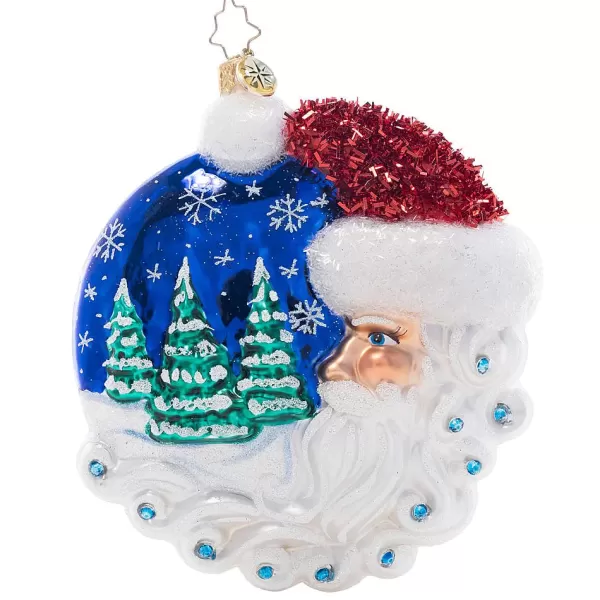 Christopher Radko Cr, Christmas Village Santa, 1021562, Radko Cheap