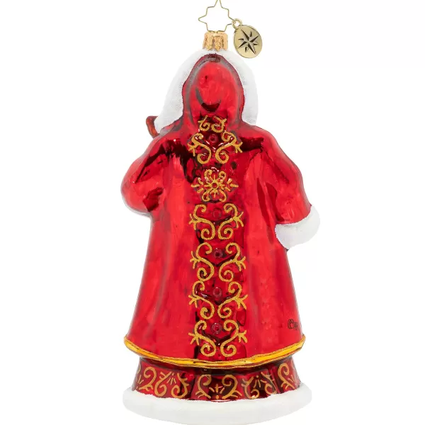 Christopher Radko Cr, Crimson-Clad Santa, 1020302, Clearance