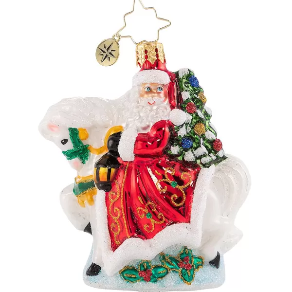 Christopher Radko Cr, Galloping Into Christmas Gem, 1020563, Outlet