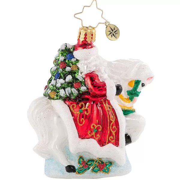 Christopher Radko Cr, Galloping Into Christmas Gem, 1020563, Outlet