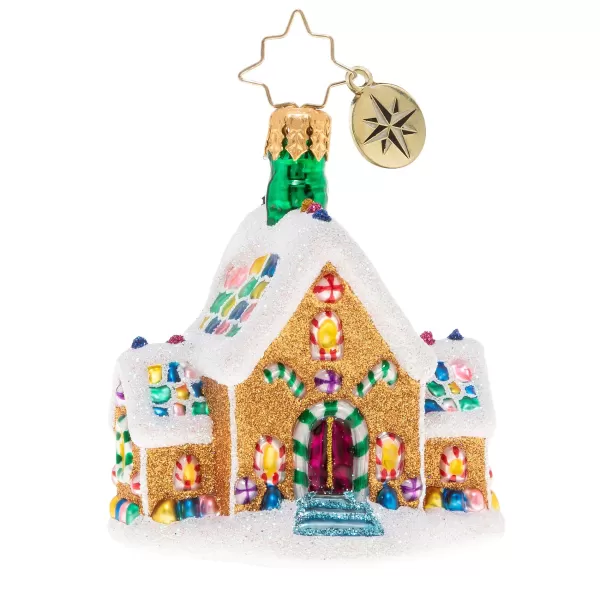 Christopher Radko Cr, Gingerbread Dream Home, Gem, 1020136, Flash Sale