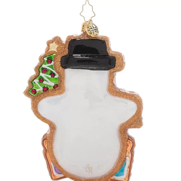 Christopher Radko Cr, Gingerbread Snowman, 1021108, Radko Online