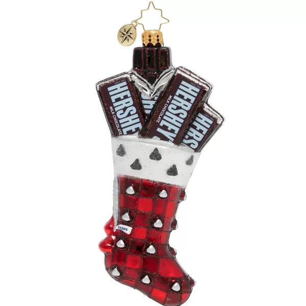 Christopher Radko Cr, Hershey'S Kisses Stocking, 1020075, Shop