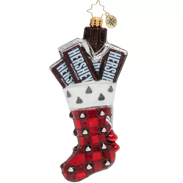 Christopher Radko Cr, Hershey'S Kisses Stocking, 1020075, Shop