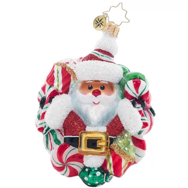 Department 56 Cr, Peppermint Dreams Santa, 1021503, Radko Fashion