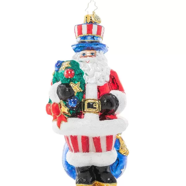 chr Cr, Proud Patriot Santa, 1021083, istopher Radko Best Sale