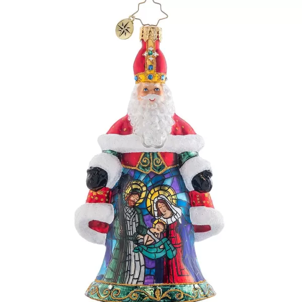 Christopher Radko Cr, Sacred Scene Saint Nicholas, 1021511, Radko Fashion