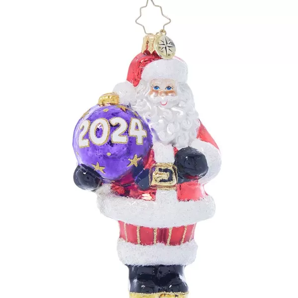 Christopher Radko Cr, Santa'S 2024 Keepsake, Dated 2024, 1022025, Radko Cheap