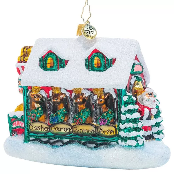 Christopher Radko Cr, Santa'S Stables, 1020999, Radko Discount