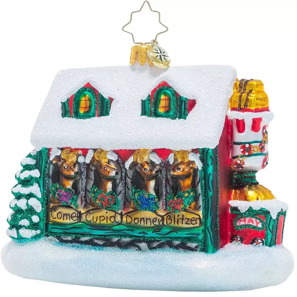 Christopher Radko Cr, Santa'S Stables, 1020999, Radko Sale