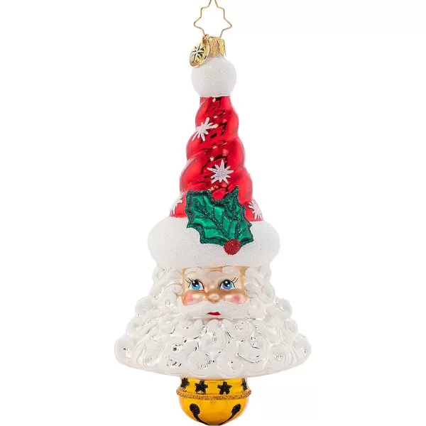 Christopher Radko Cr, Sleigh Bell Santa, 1021362, Radko Hot