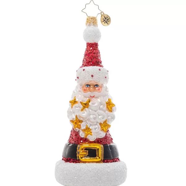 Christopher Radko Cr, Spangled Santa, 1021344, Radko New