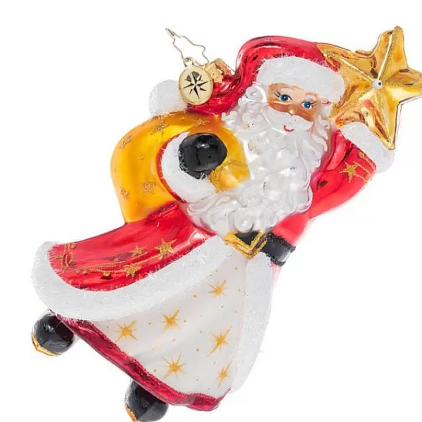 Christopher Radko Cr, Star Bright Santa, 1020957, Radko Discount