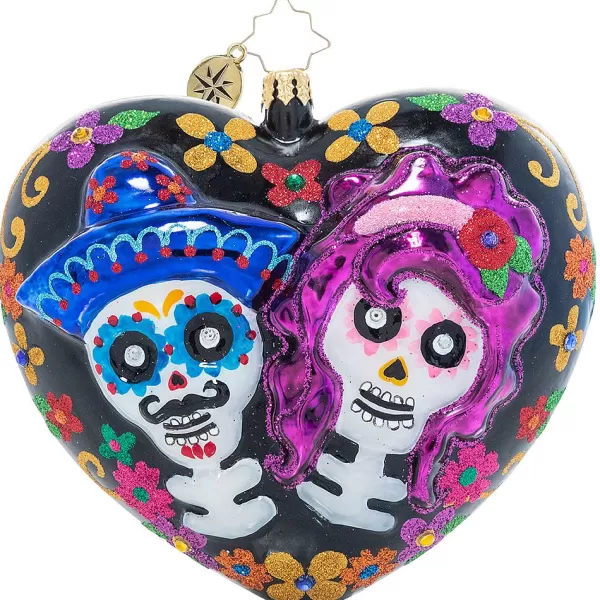 Christopher Radko Cr, Sugar Skull Sweethearts, 1021130, Online