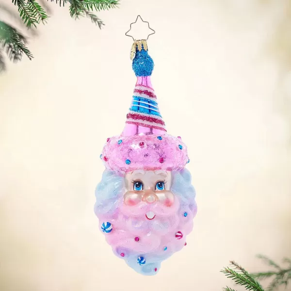 Christopher Radko Cr, Sugar Spun Santa, 1021877, Radko Shop