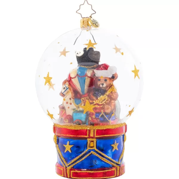 Christopher Radko Cr, Toyland Treasures Snow Globe, 1021566, Radko Fashion