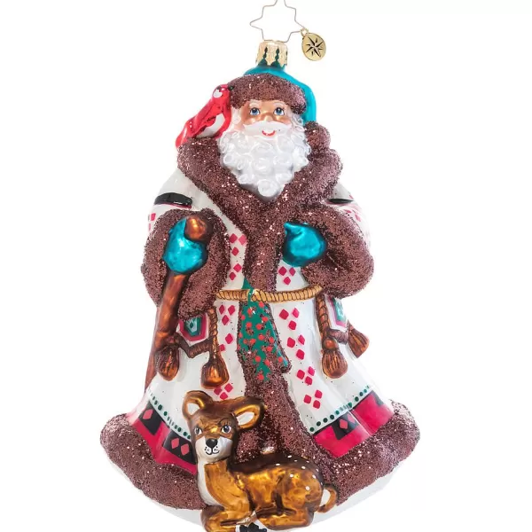 Christopher Radko Cr, Woodland Magic Santa, 1021124, Radko Online