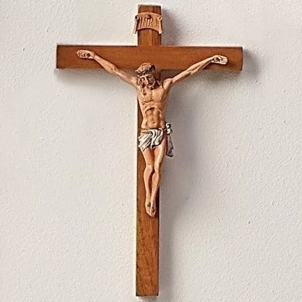 Fontanini Crucifix Woodtone, , 0283 Clearance