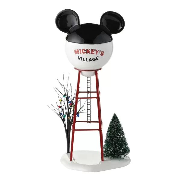 Department 56 Disney, Mickey Water Tower, 4028300, Disney Village Hot