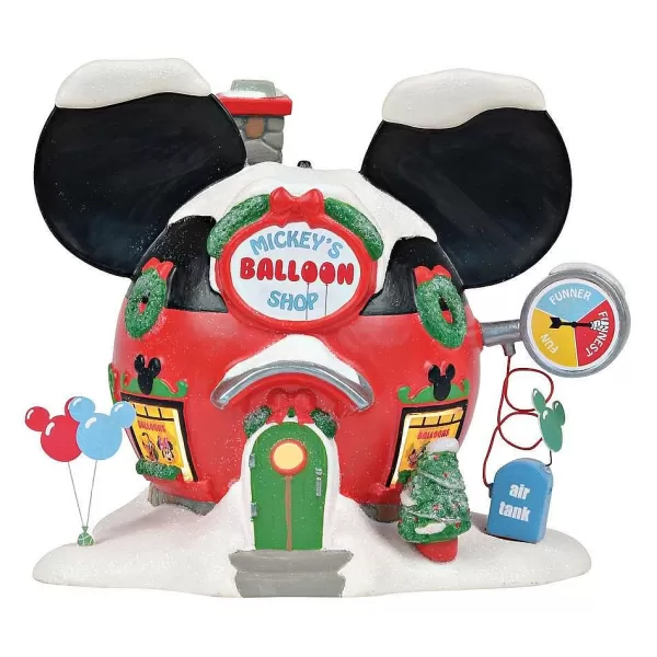 Department 56 Disney, Mickey'S Balloon Inflators, 6001316, Disney Village Outlet