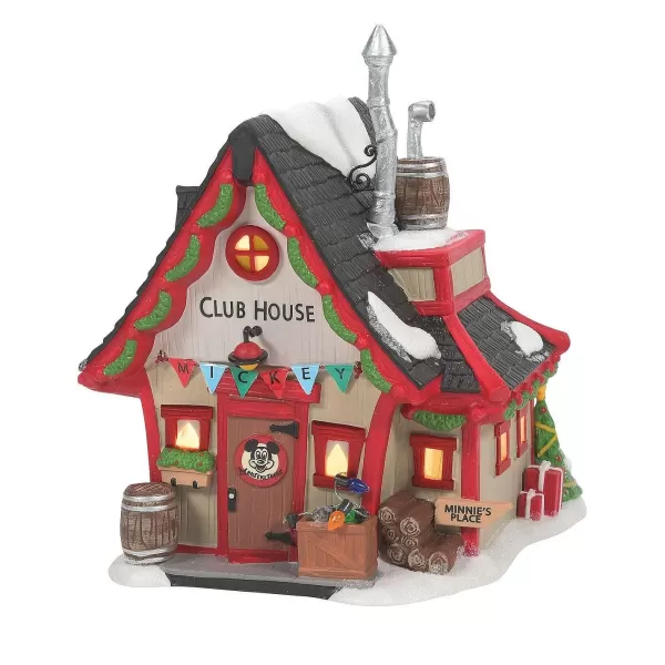 Department 56 Disney, Mickey'S Clubhouse, 6010492, Disney Village Fashion