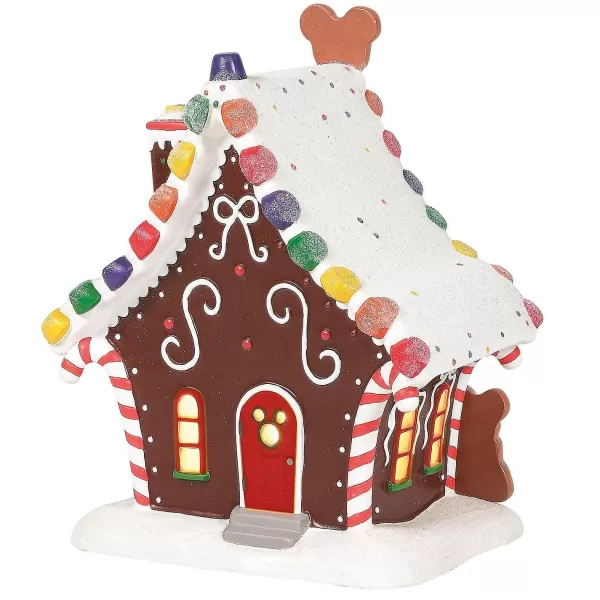 Department 56 Disney, Mickey'S Gingerbread House, 6001317, Disney Village Fashion