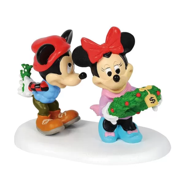 Department 56 Disney, Mickey'S Mistletoe Surprise, 4059719, Disney Village Flash Sale