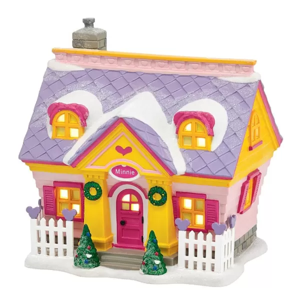 Department 56 Disney, Minnie'S House, 4038631, Disney Village Cheap