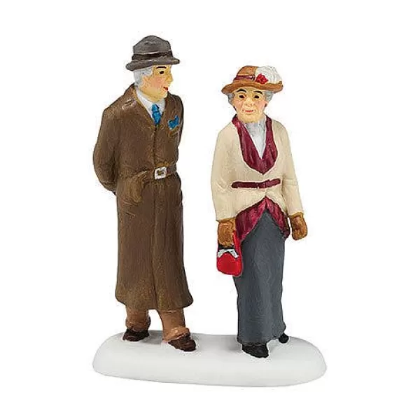 Department 56 Downton Abbey Lady Crawley And Gentleman Friend Flash Sale