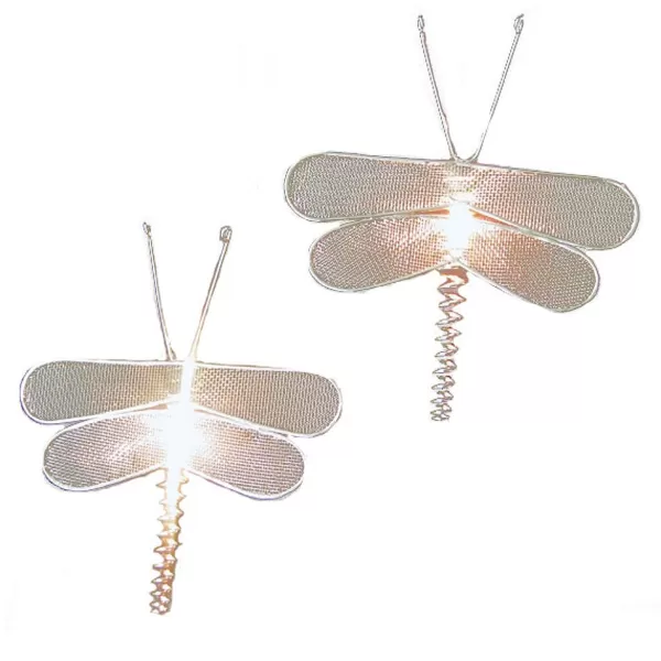 Kurt S Adler Dragonfly Light Set 10/L Silver Mesh, Ul4222 Discount