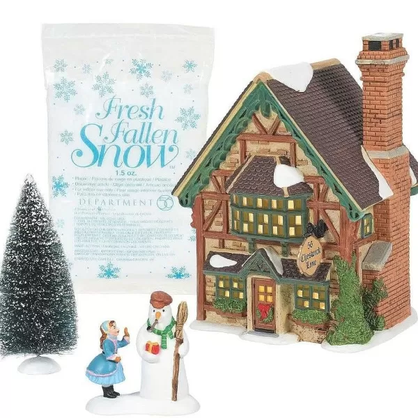 Department 56 Dv, Building Christmas Cheer Set, 6007261, Dickens Village Flash Sale