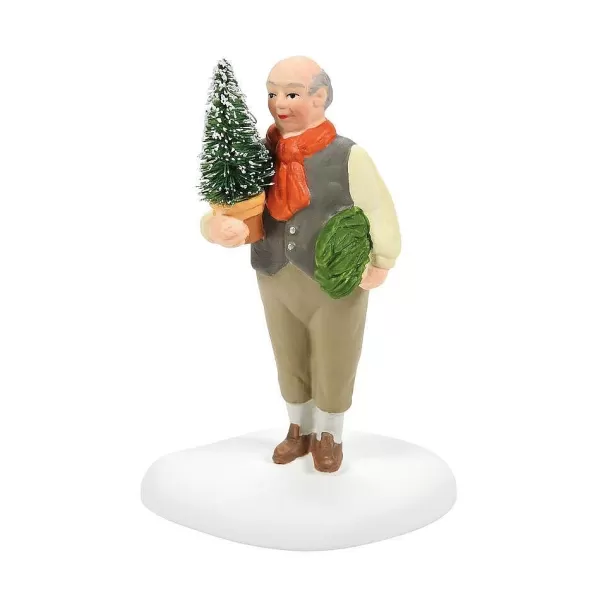 Department 56 Dv, Gardener For Hire, 6009734, Dickens Village Sale