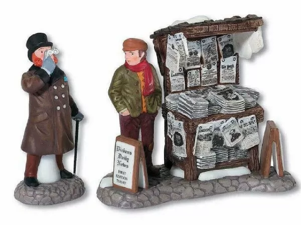 Department 56 Dv, London Newspaper Stand 2Pc, 56.58560, Dickens Village Online