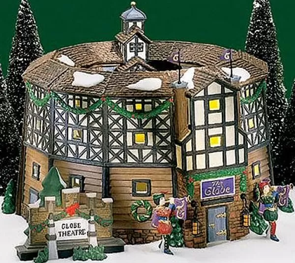 Department 56 Dv, Old Globe Theatre Dickens Village, 56.58501, Dickens Village New