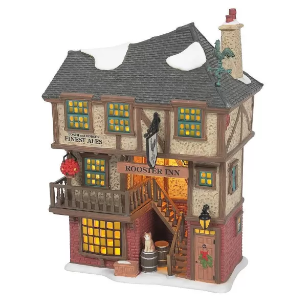 Department 56 Dv, Rooster Inn, 6009731, Dickens Village Clearance