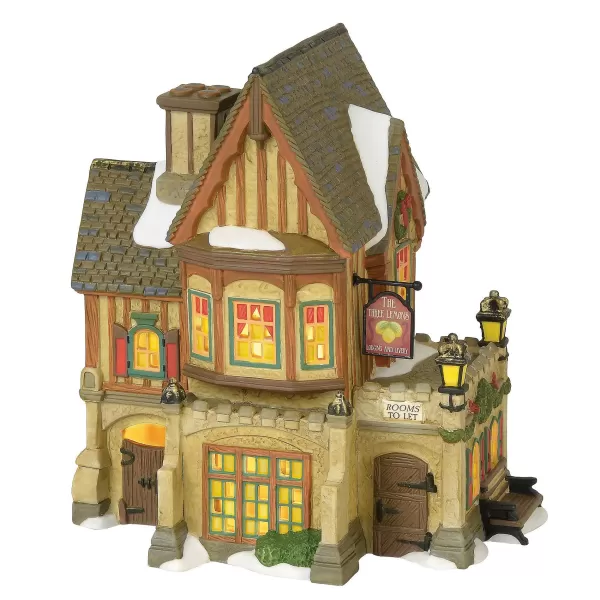 Department 56 Dv, The Three Lemons Inn, 6000584, Dickens Village Store